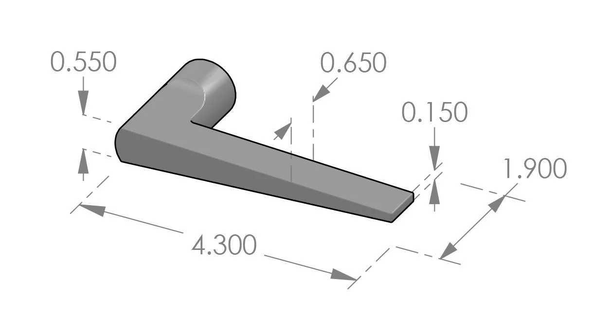 VICA-L-301 Vica Lever Specifications