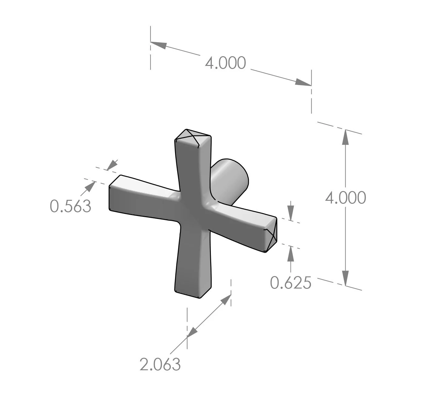 K-CROSS Cross Knob Specifications