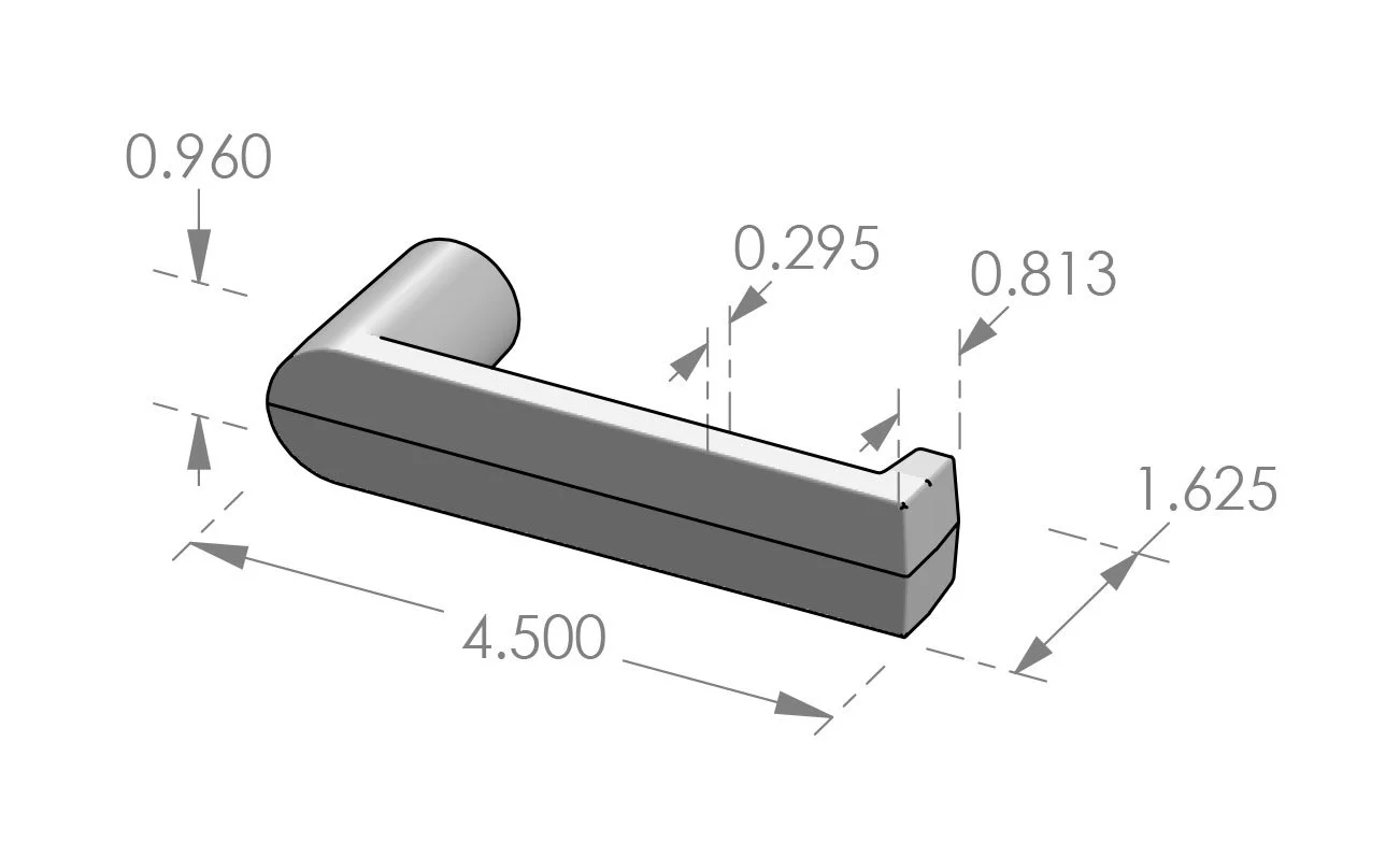L-125 Camas Lever Specifications