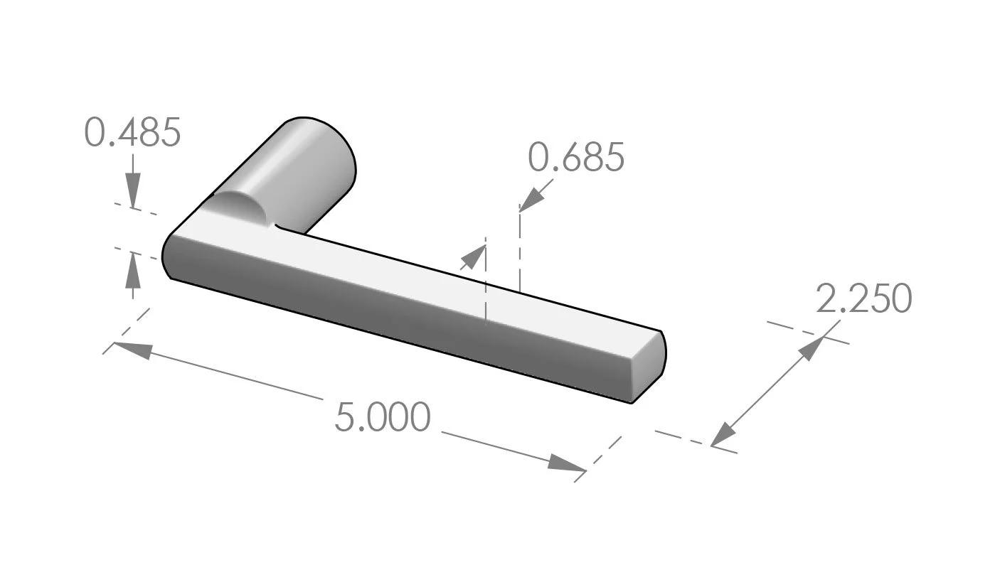 L-129 Della Lever Specifications