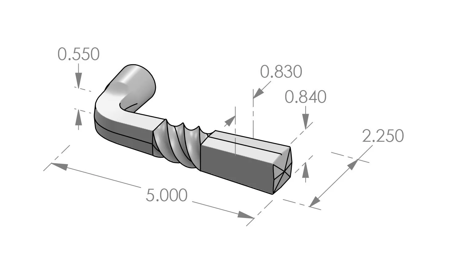 L-133 Revere Lever Specifications