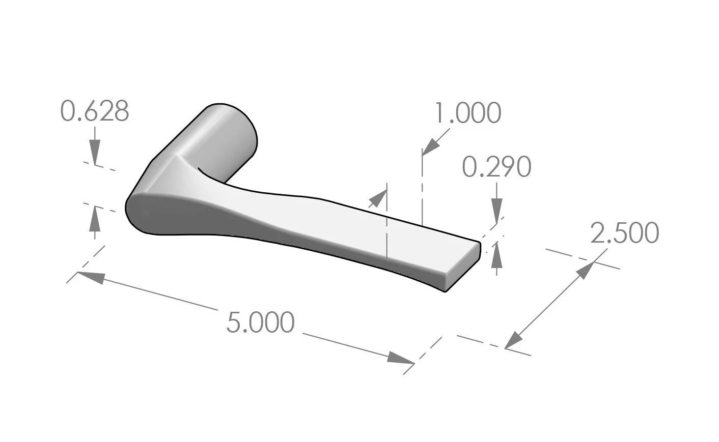 L-154 Galena Lever Specifications