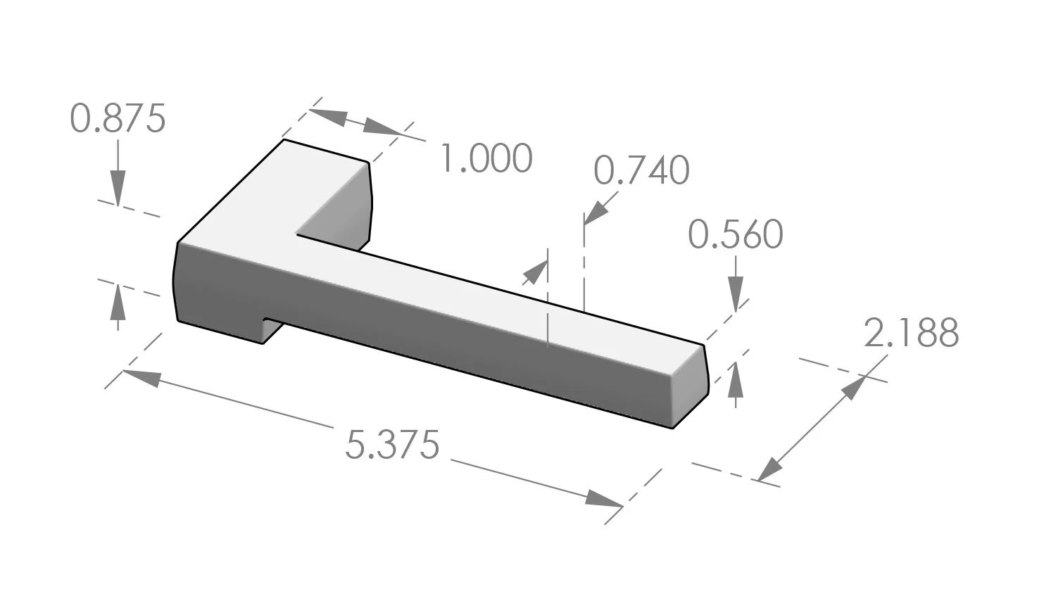 L-164SQ Bullion Lever Specifications