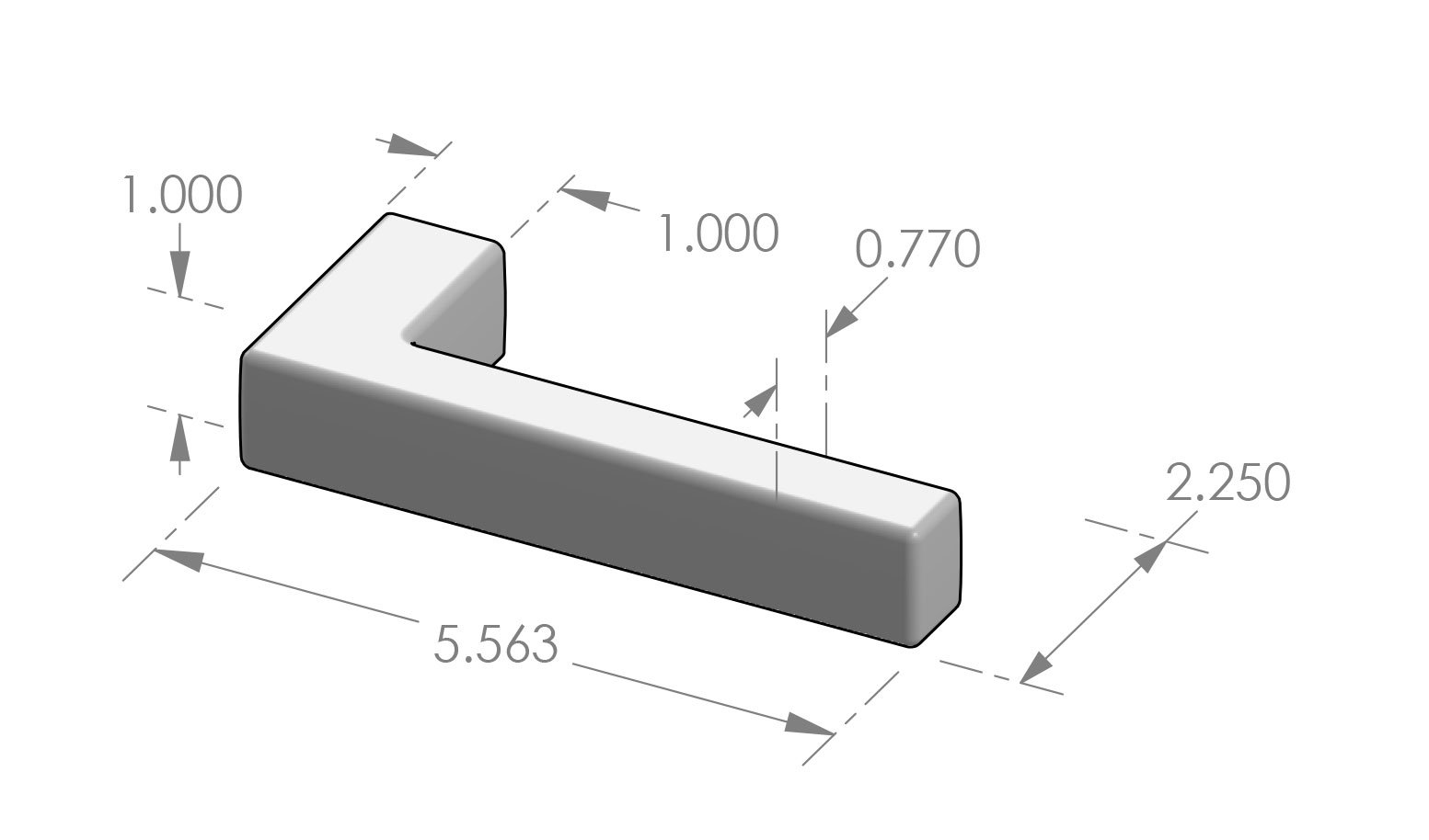 L-179SQ Ingot Lever Specifications