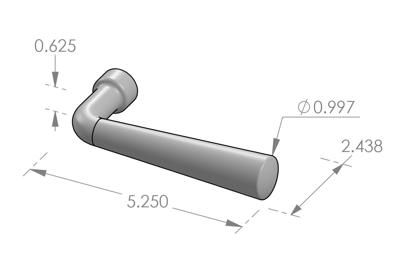 L-182 Titus Lever Specifications