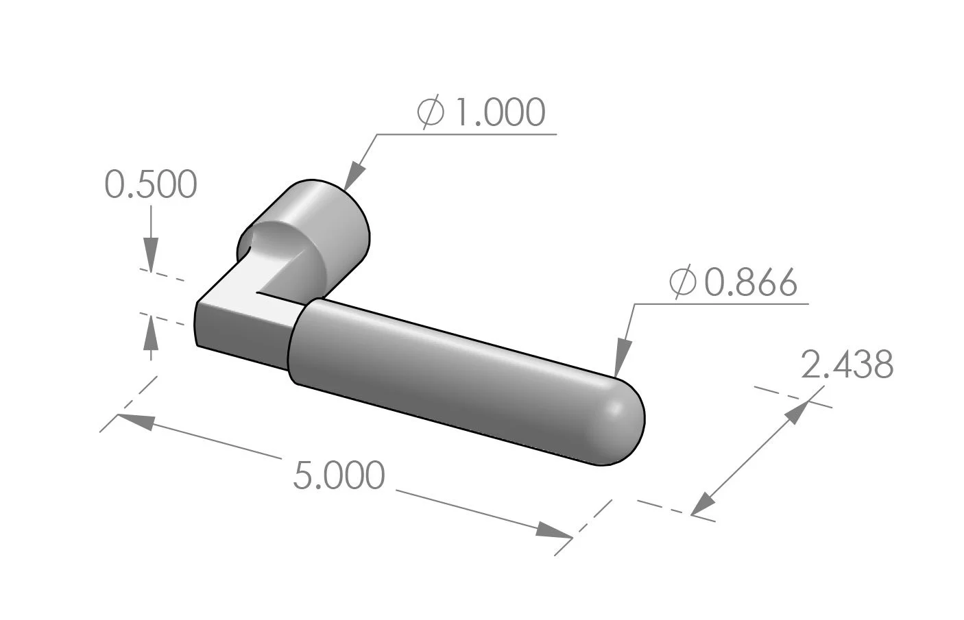 L-N172 Yarrow Lever Specifications