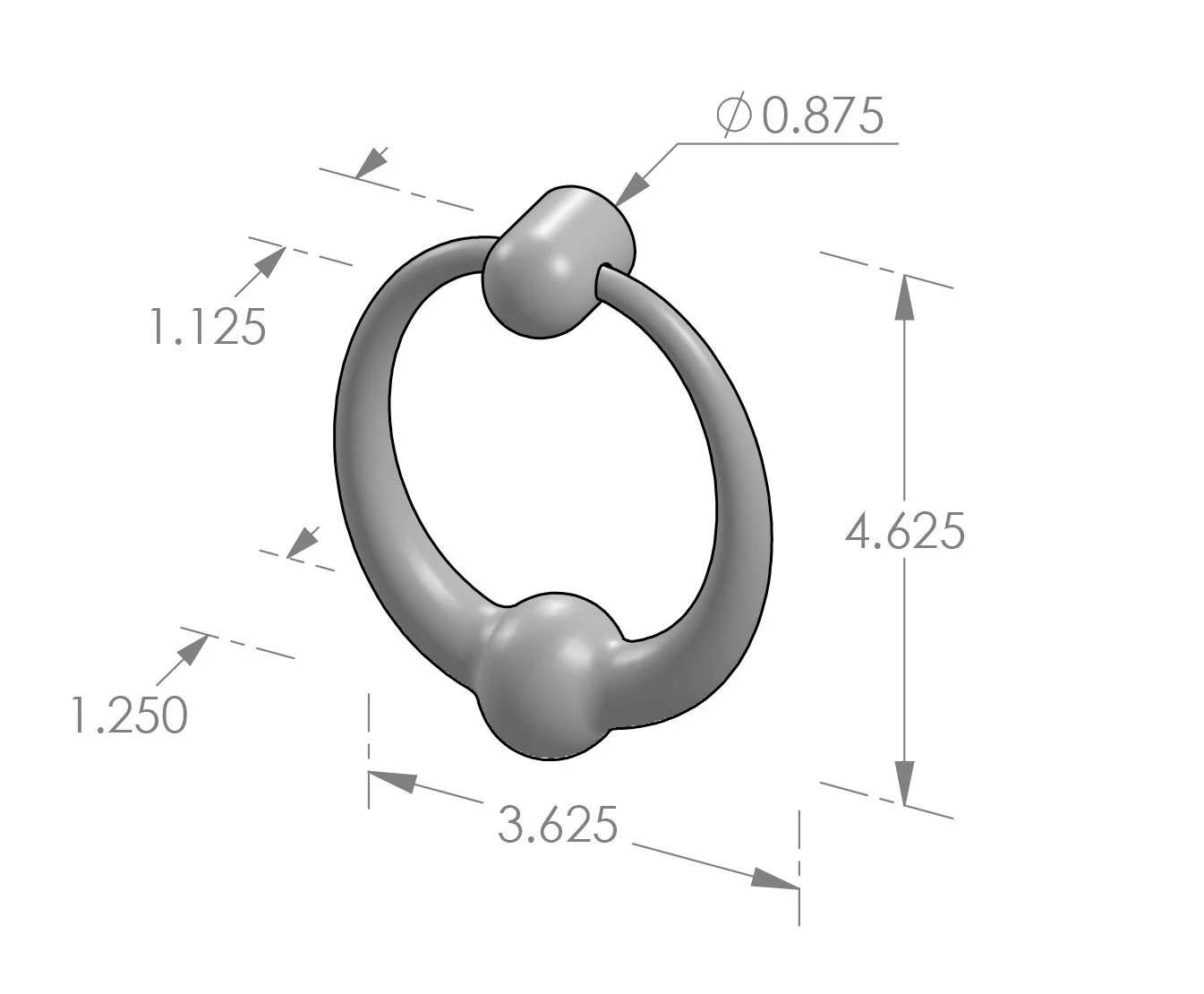 K-212 Ring Pull Specifications
