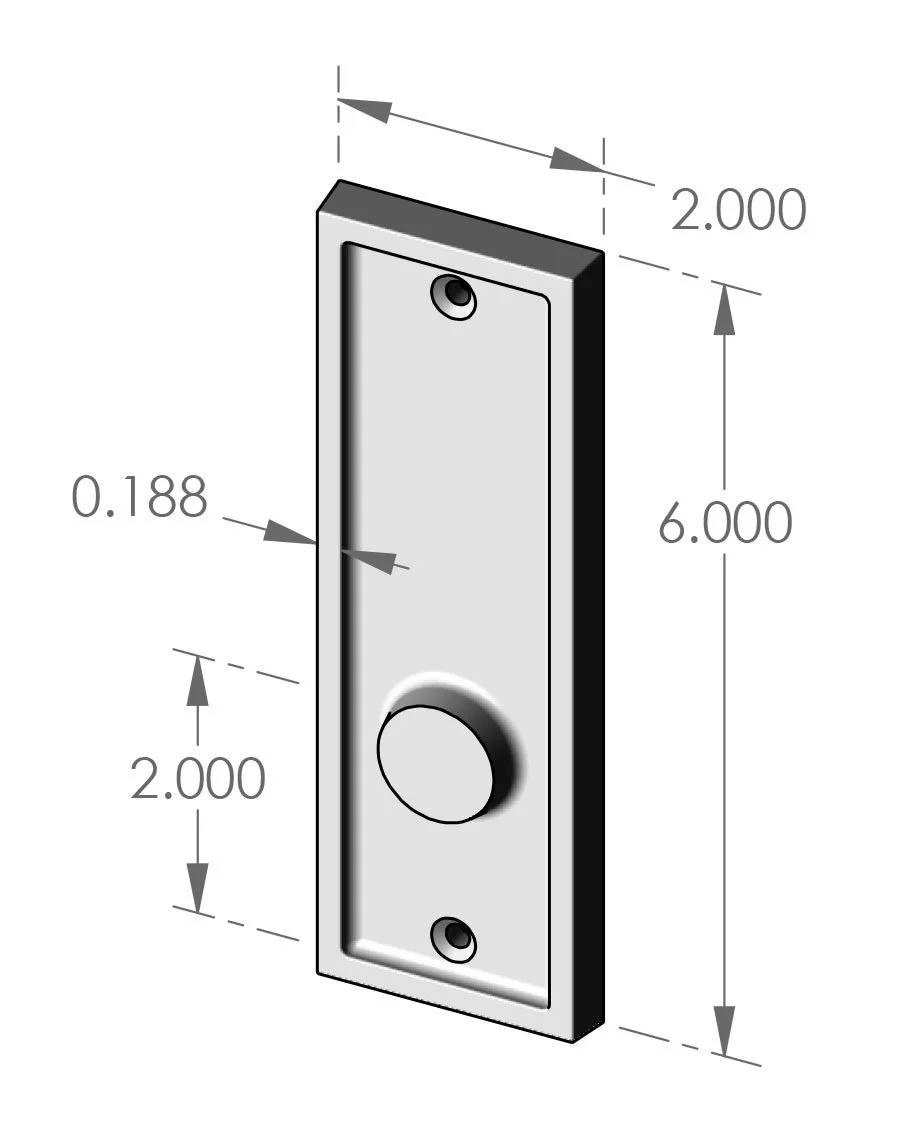 P-1505OH Bandbox Passage Plate Specifications