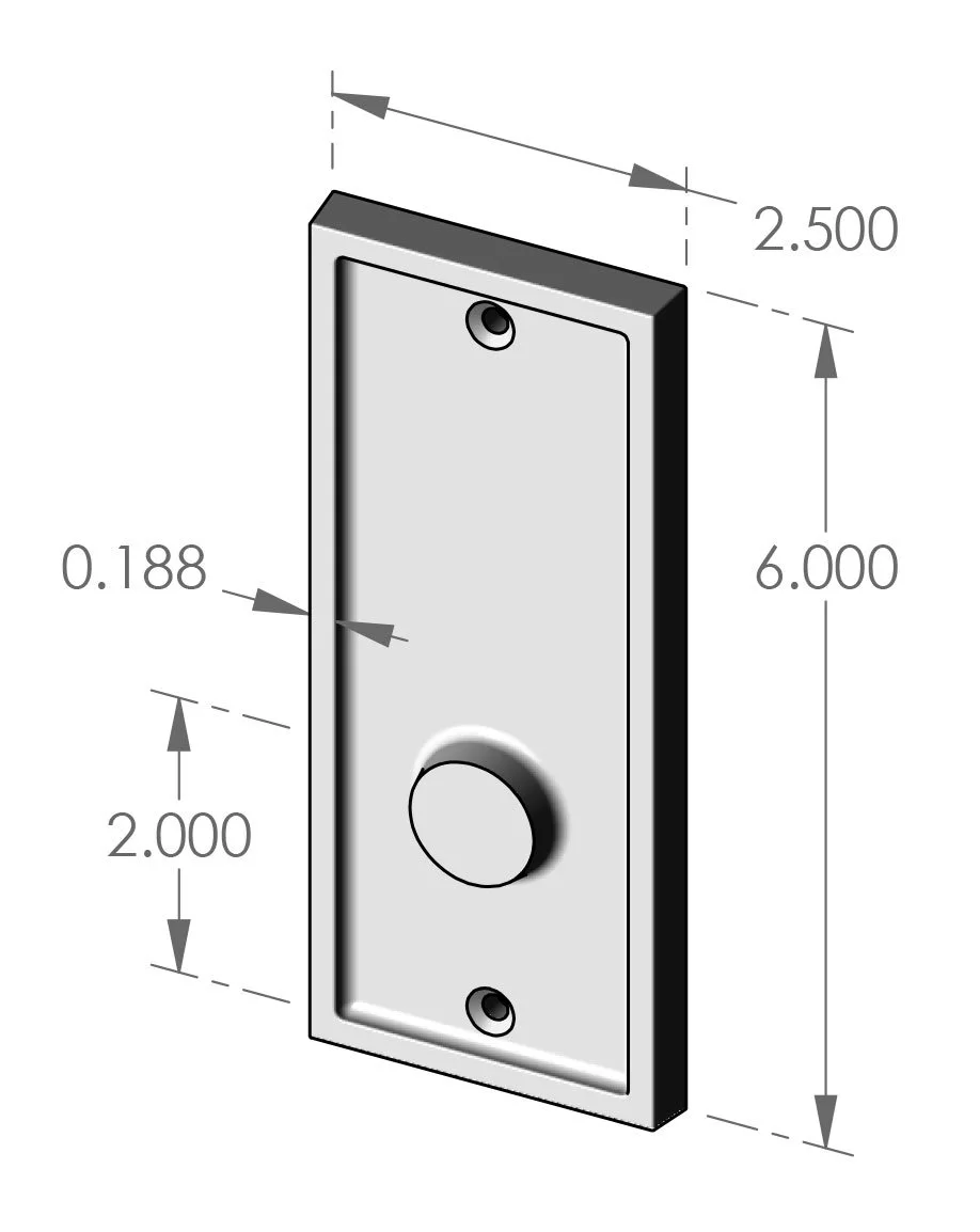 P-1506OH Bandbox Passage Plate Specifications