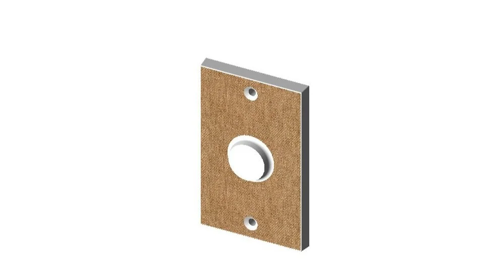 P-2204 Burlap Passage Plate