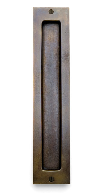 FP-312 Pocket Door Flush Pull | Sun Valley Bronze Hardware