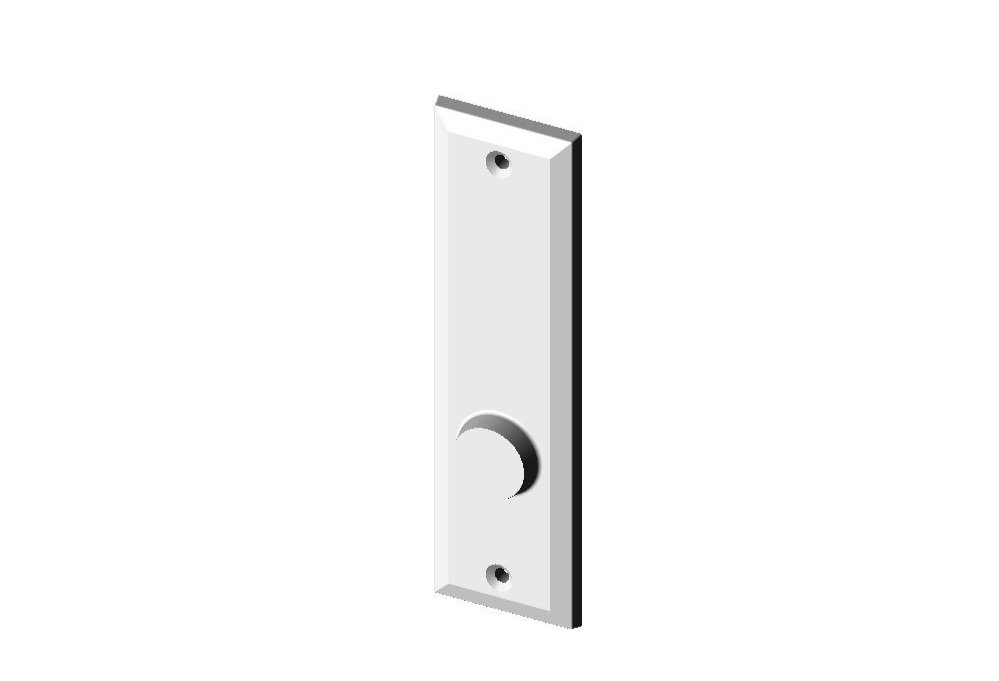 P-405OH  Bevel Edge Passage Plate