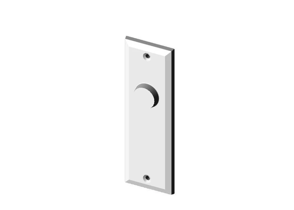 P-F206OH Bevel Edge Passage Plate