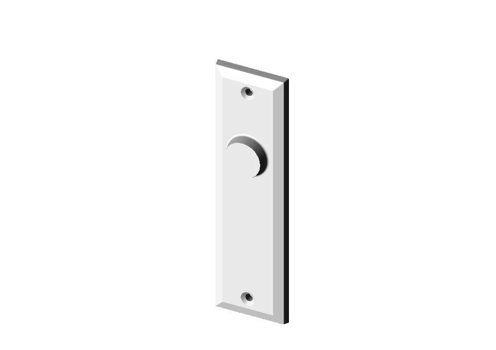 P-F405OH Bevel Edge Passage Plate