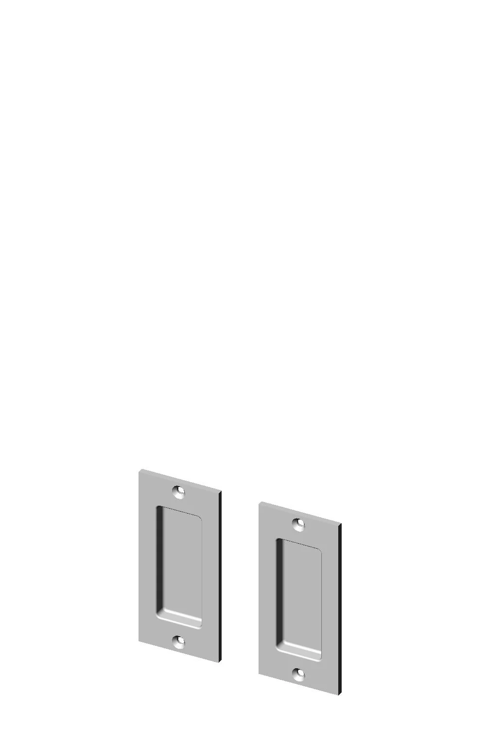 CS-FP200IML Passage Pocket Door Set