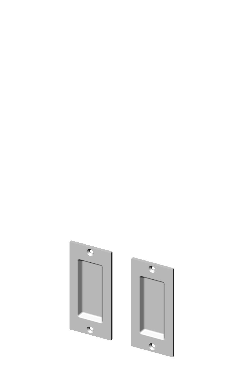 CS-FP202IML Passage Pocket Door Set