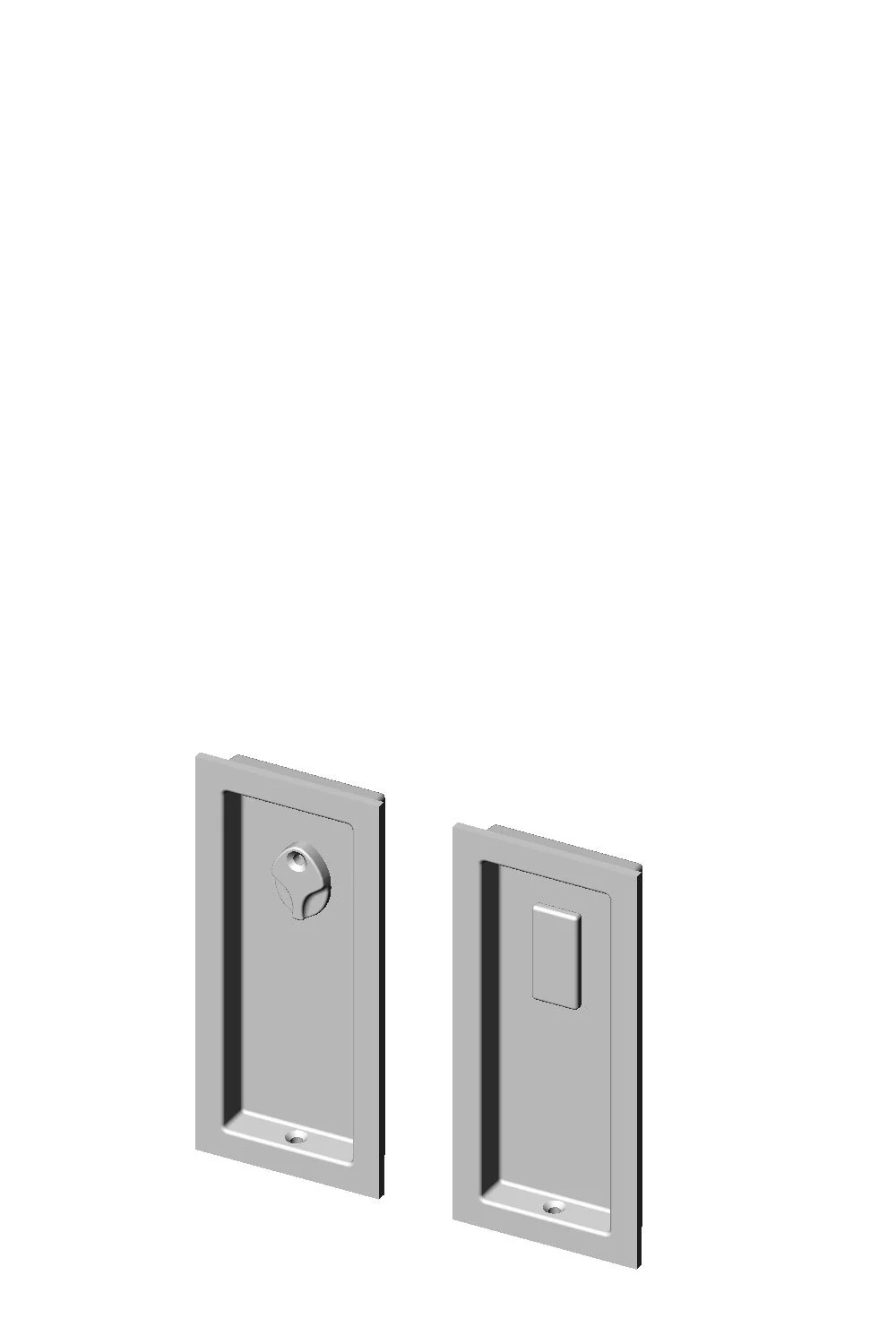 CS-FP303IML-PR Privacy Pocket Door Set