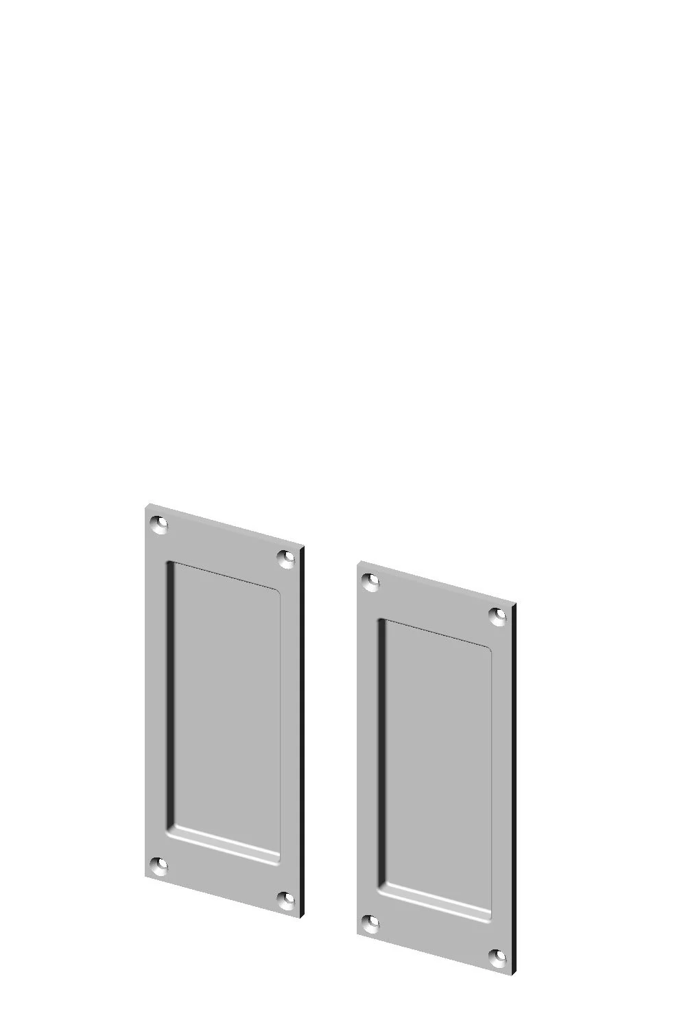 CS-FP404IML Passage Pocket Door Set