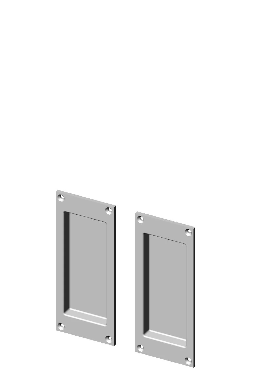 CS-FP405IML Passage Pocket Door Set