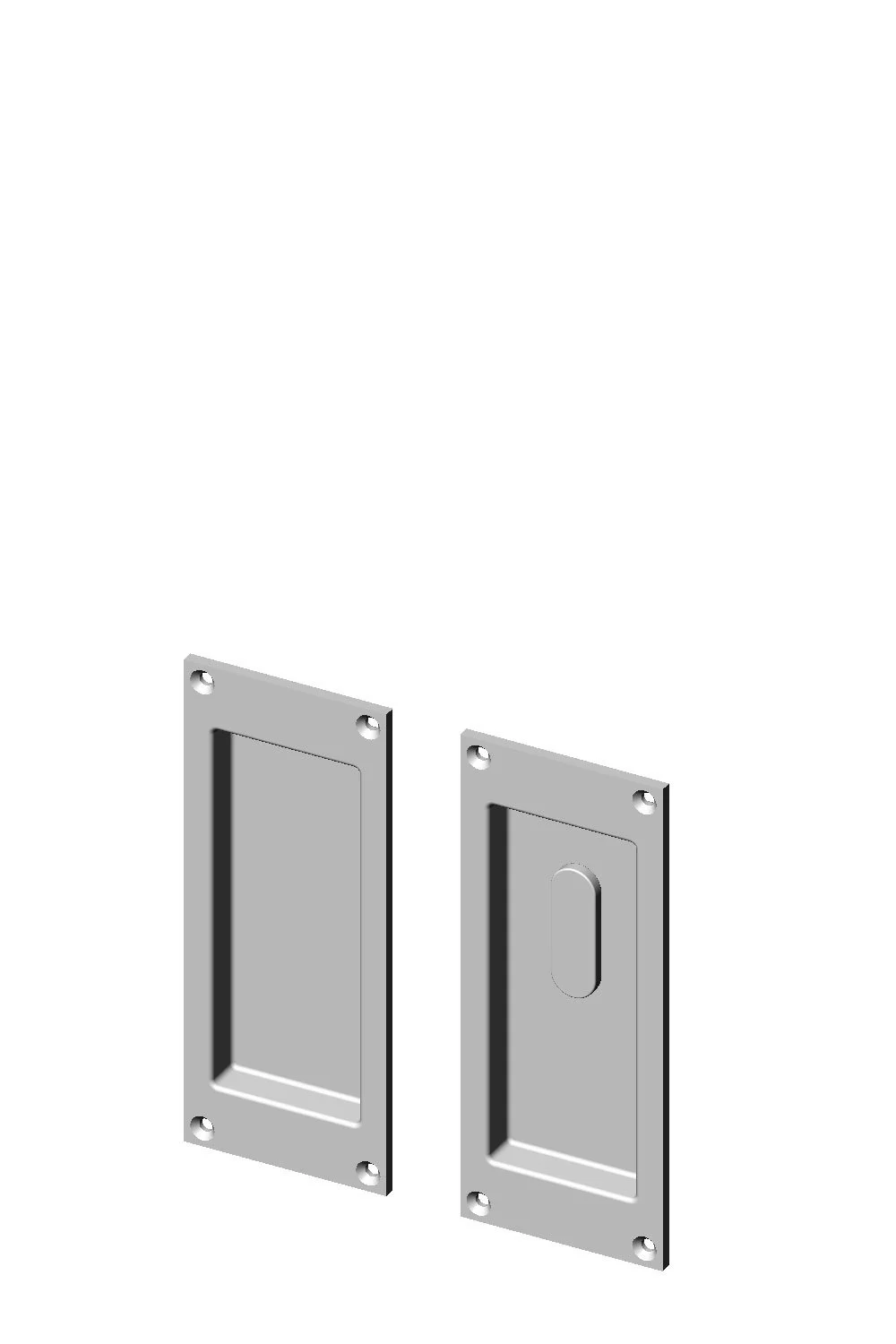 CS-FP405ML-PF Patio Function Pocket Door Set