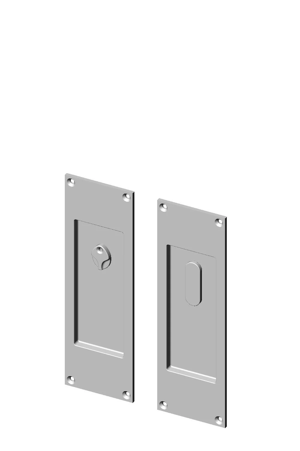 CS-FP450IML-PR Privacy Pocket Door Set