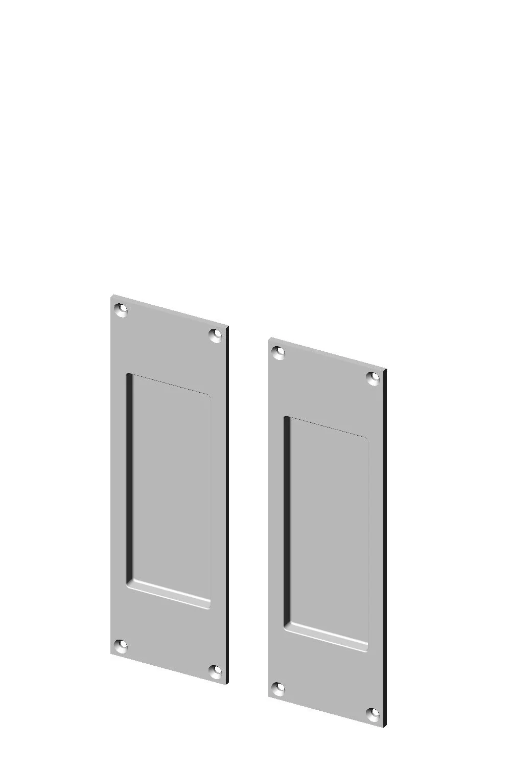 CS-FP450IML Passage Pocket Door Set