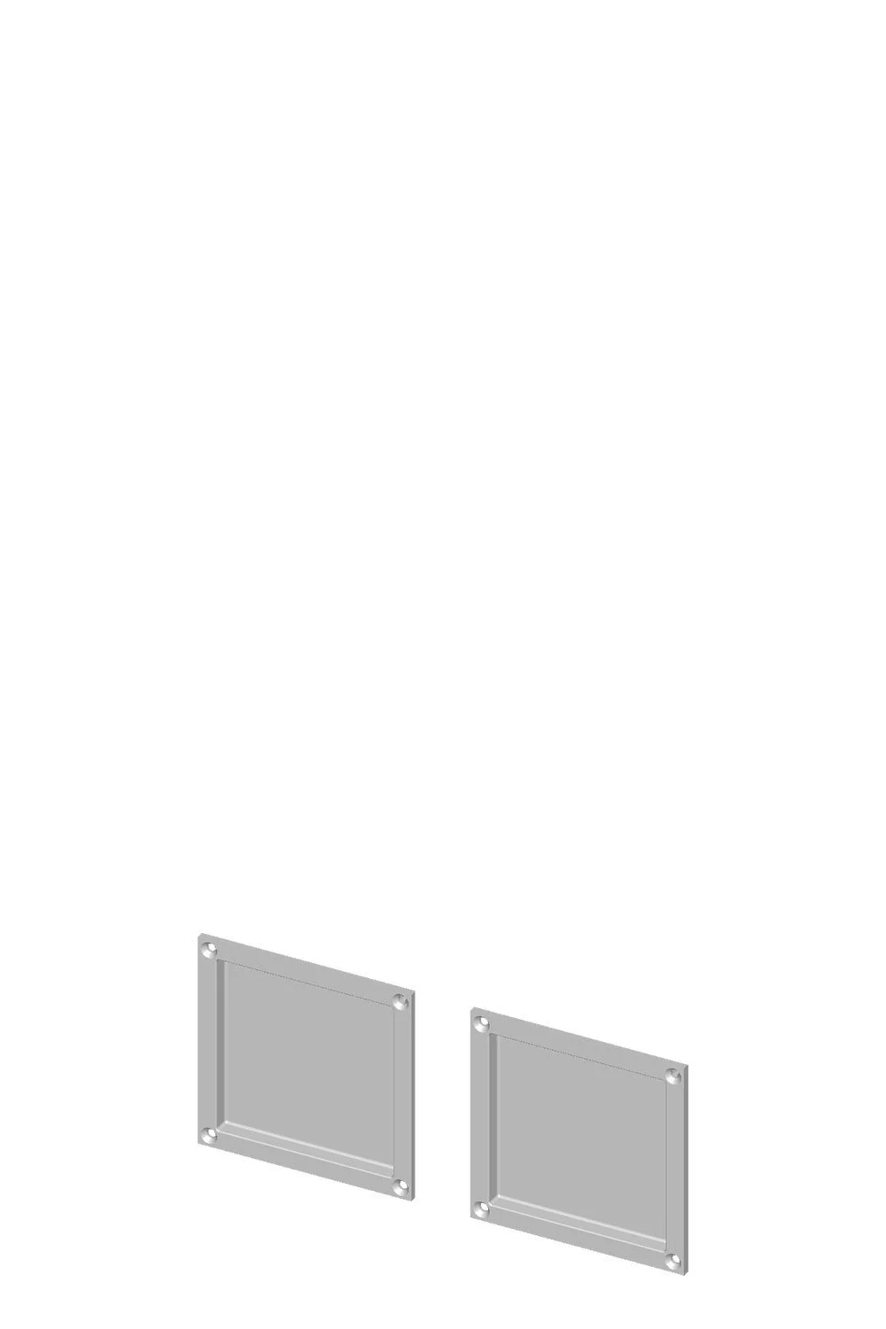 CS-FP358.375IML Passage Pocket Door Set