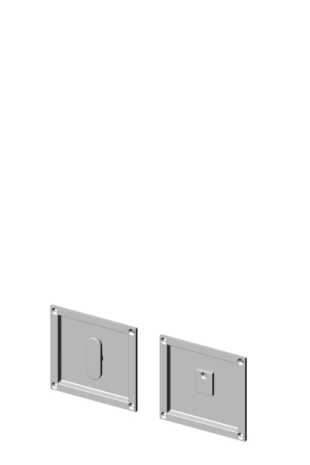 CS-FP358.375IML-PR Privacy Pocket Door Set