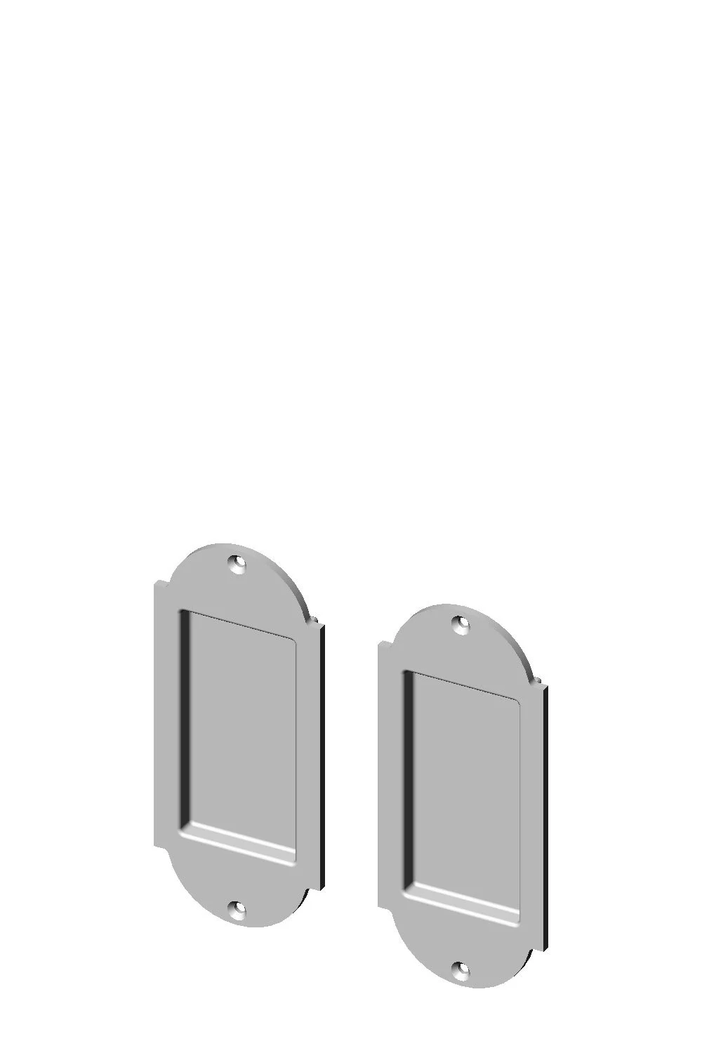 CS-FP-A400IML Arch Passage Pocket Door Set