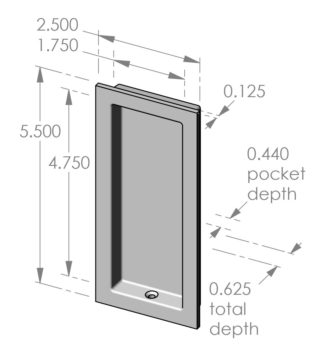 FP-303 Flush Pull Specifications