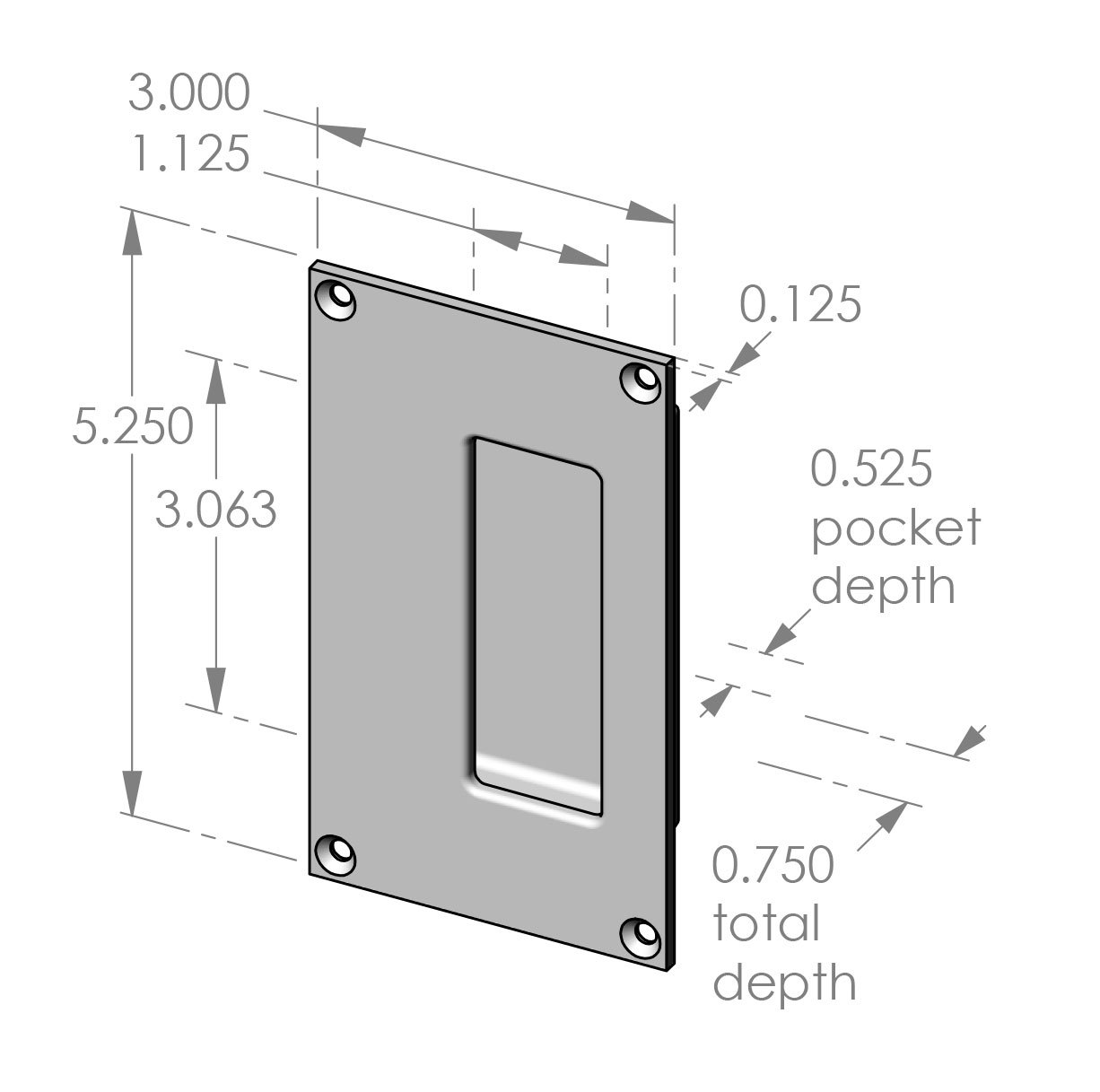 FP-500 Flush Cup Pull Specifications