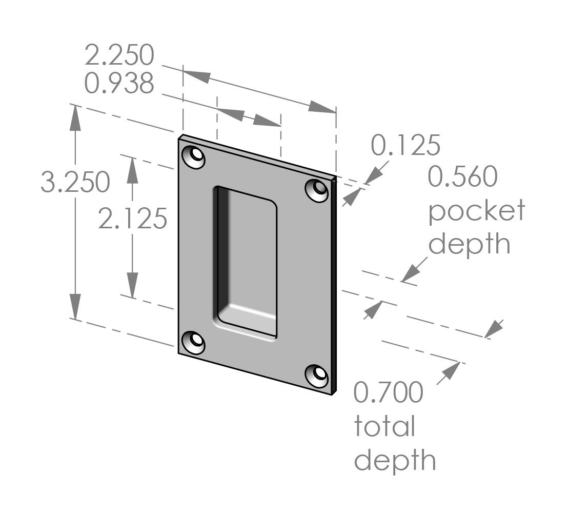 FP-502 Flush Cup Pull Specifications