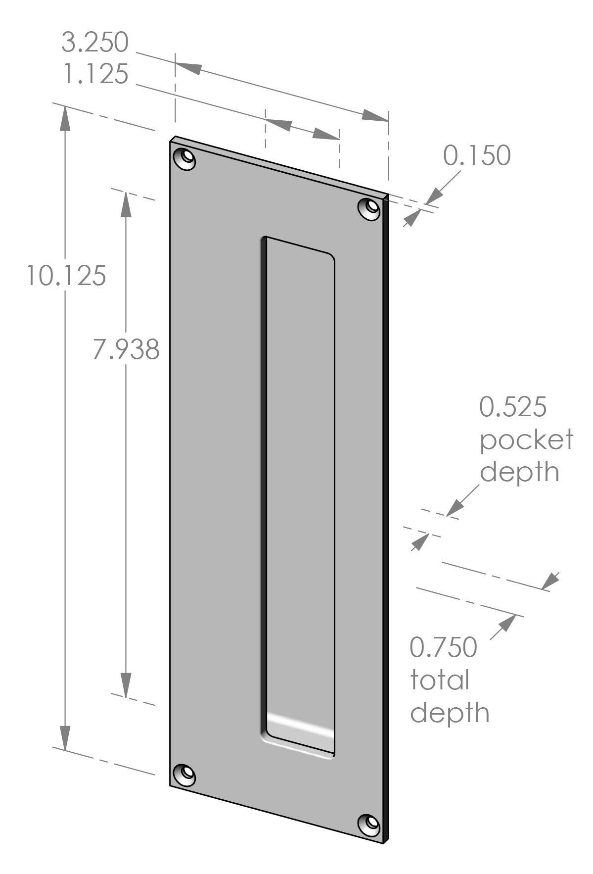 FP-510 Flush Cup Pull Specifications