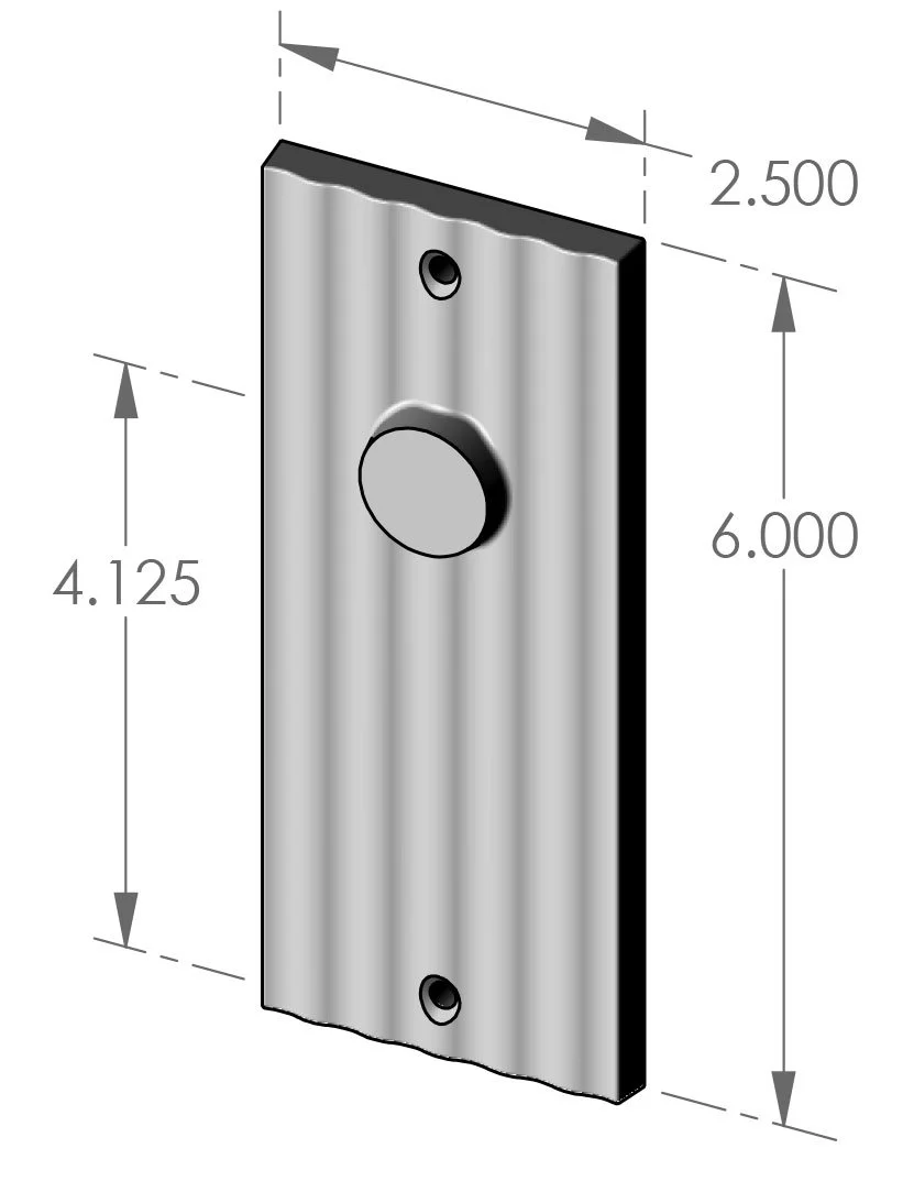 P-F1406OH Corrugated Passage Plate Specifications