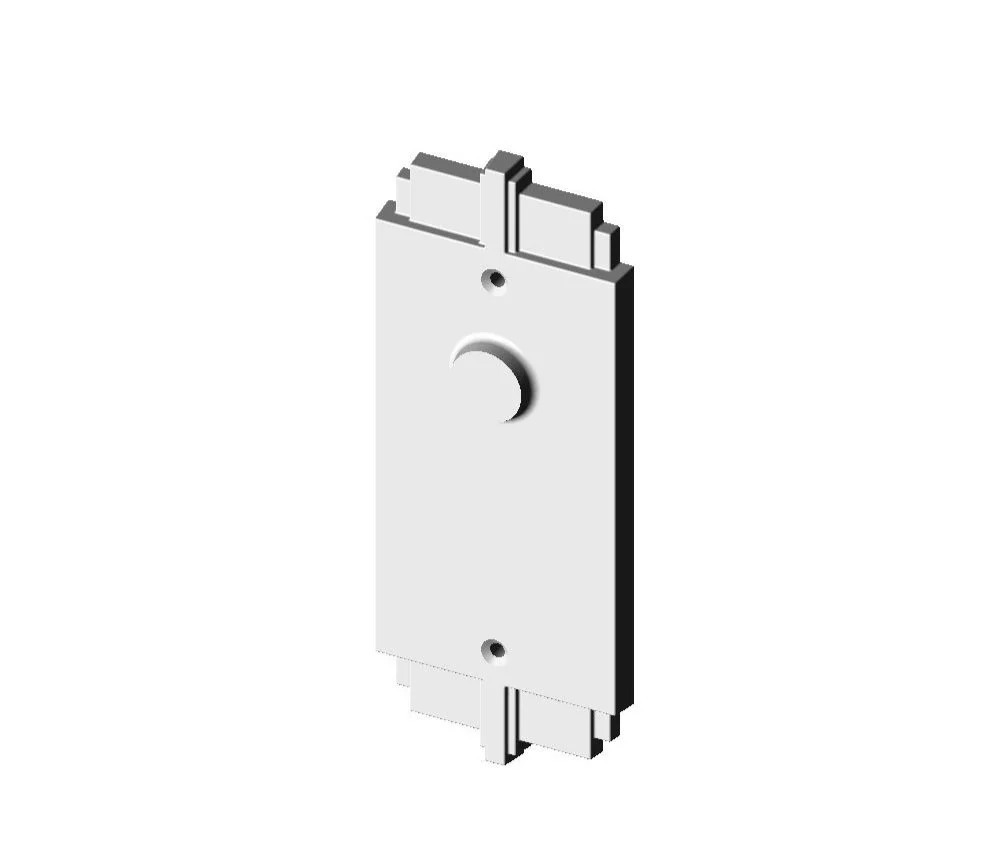 P-F366OH Deco Passage Plate