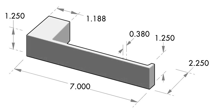 L-183SQ Chilco Lever Specifications