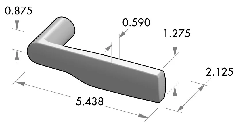 L-197 Olson Lever Specifications