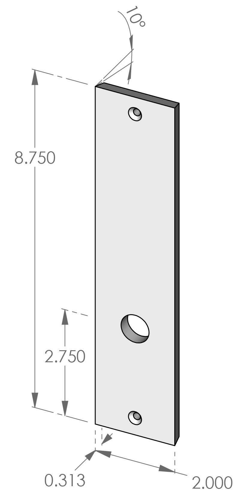 DEREUS-P-N-KYO-2875 Kyoto Passage Plate Specifications