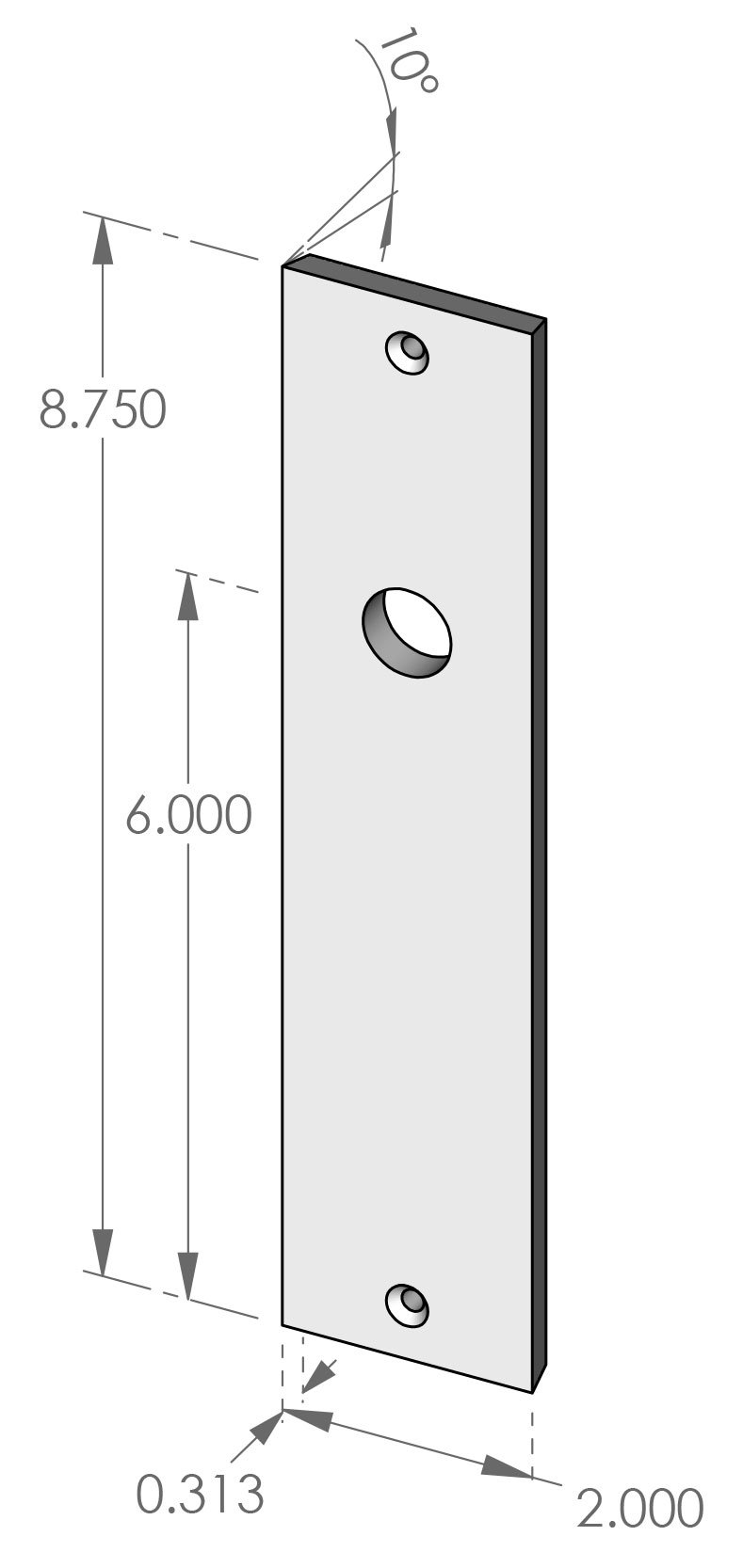 DEREUS-P-F-N-KYO-2875 Kyoto Passage Plate Specifications