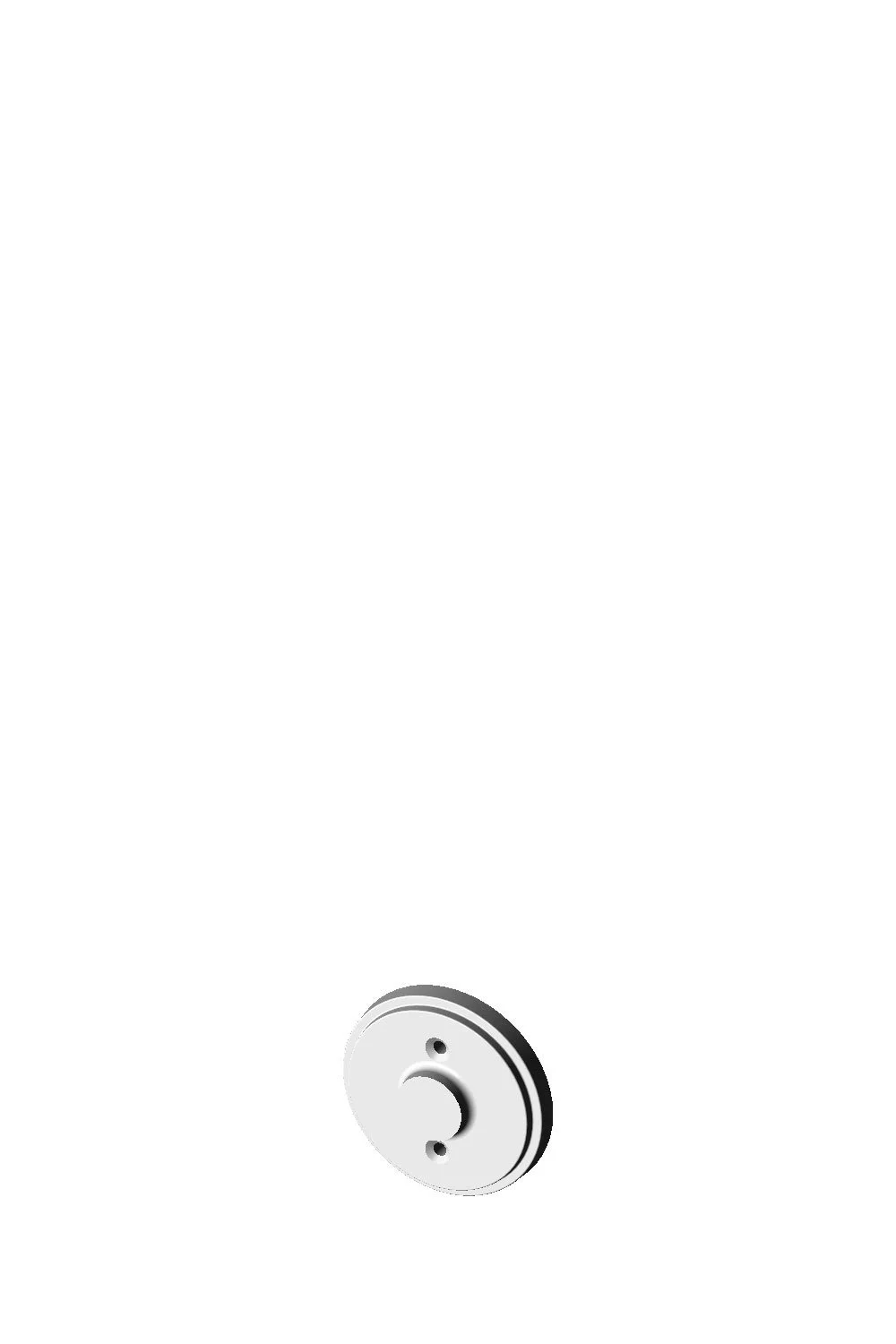 RP-2103 Mesa Round Passage Plate
