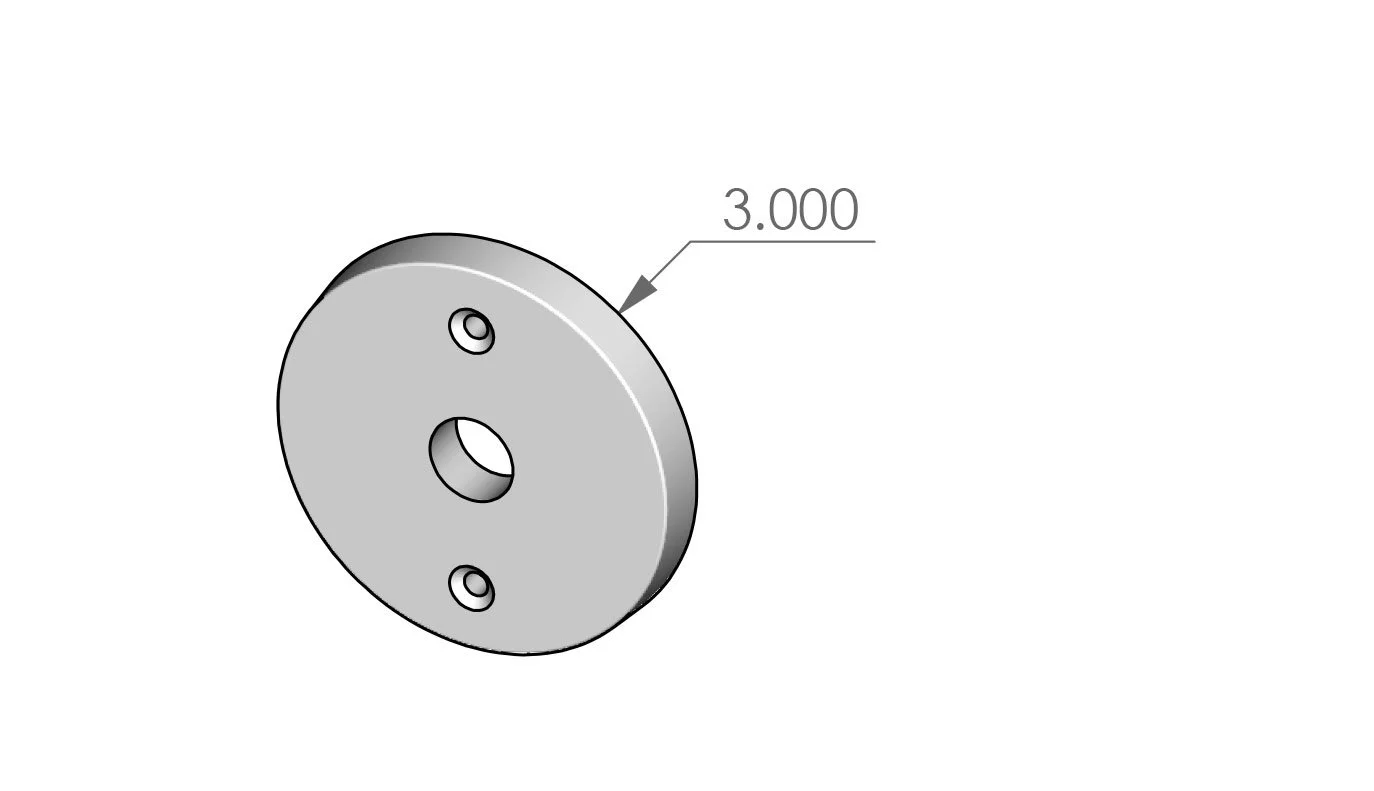 RP-N927 Novus Round Passage Plate Specifications