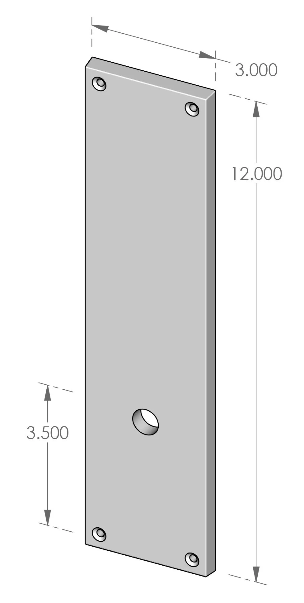 P-N957 Novus Passage Plate Specifications