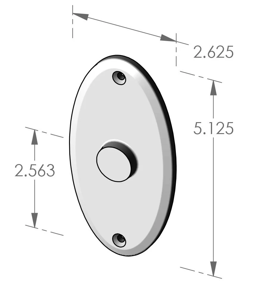 P-OP500 Oval Passage Plate Specifications
