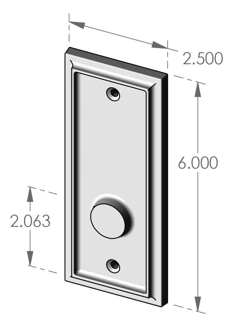 P-325OH Ridge Passage Plate Specifications