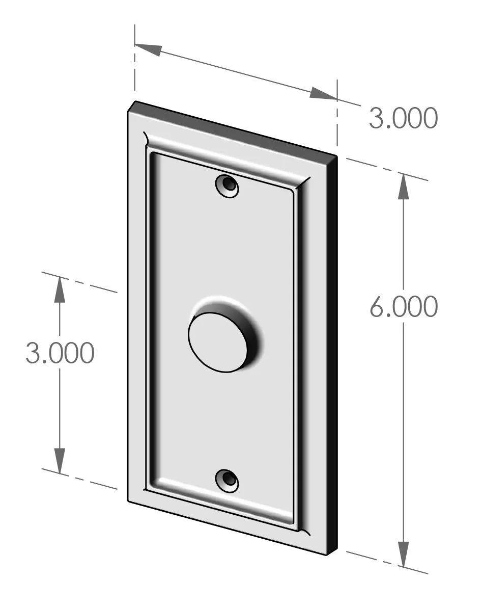 P-326 Ridge Passage Plate Specifications