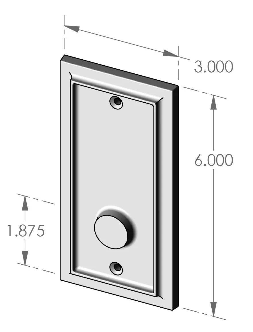 P-326OH Ridge Passage Plate Specifications
