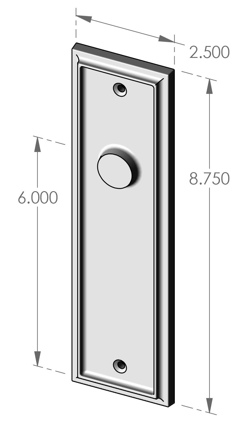 P-F421 Ridge Passage Plate Specifications