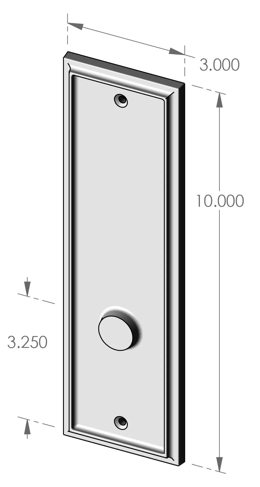 P-422 Ridge Passage Plate Specifications