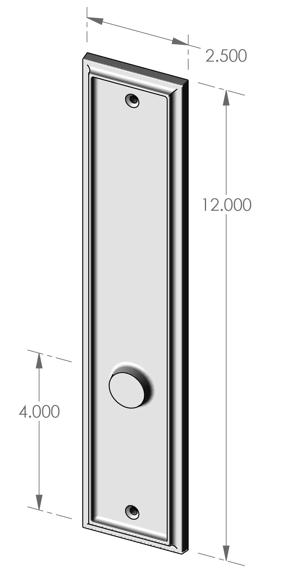 P-423 Ridge Passage Plate Specifications