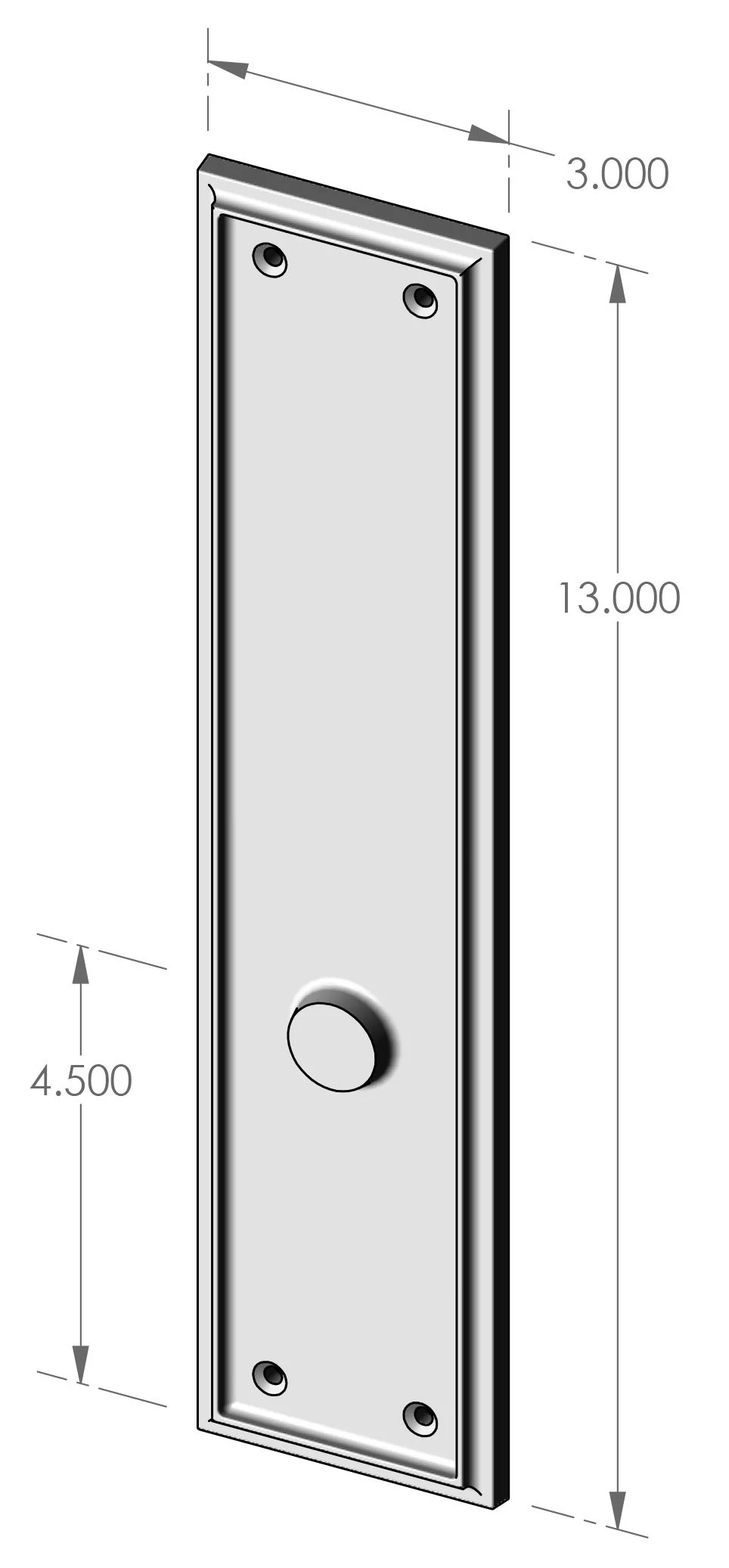 P-425 Ridge Passage Plate Specifications